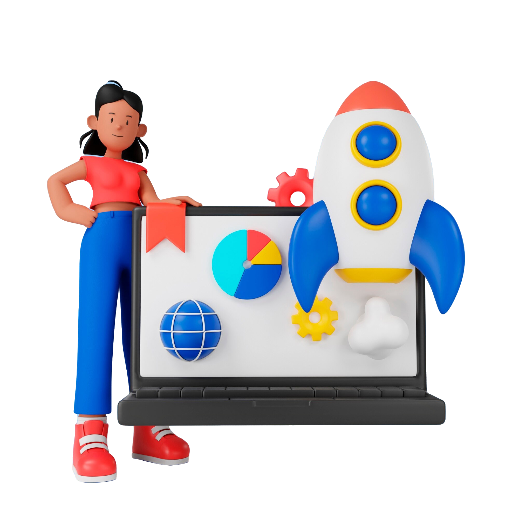 Modern digital operations and technology workspace
